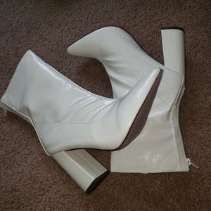 White Booties